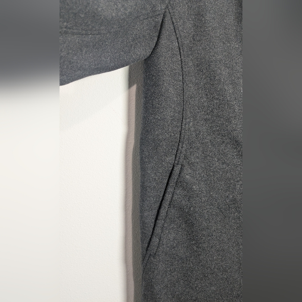 Lululemon Womens Dark Grey Charcoal Fall Wool Jacket Coat Size 4 Like New Preppy - Picture 4 of 10